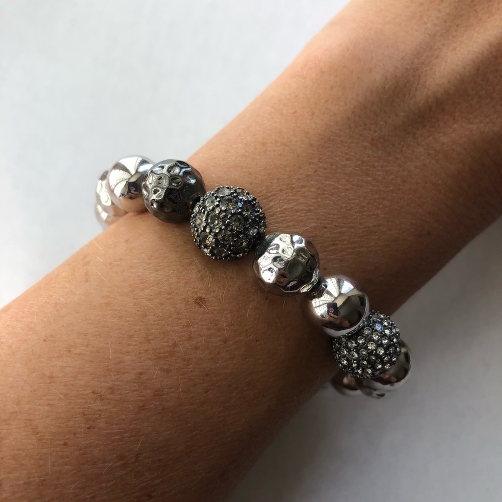 Stella & Dot Moonstone Stretch Bracelet - Picture 3 of 4